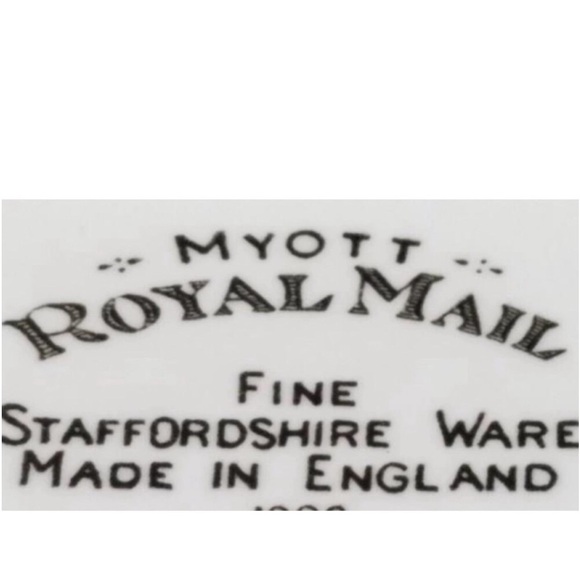 Vintage scenic dinner Bowl - Picture 4 of 10